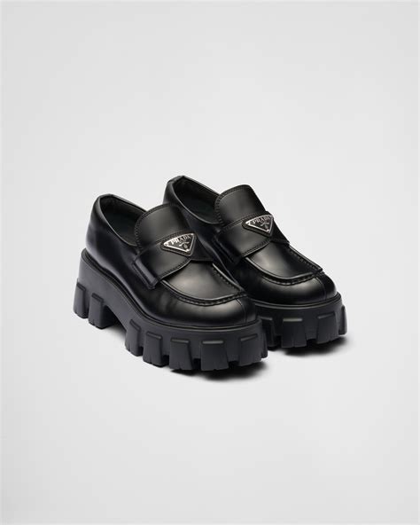 prada milano platform|prada platform loafer.